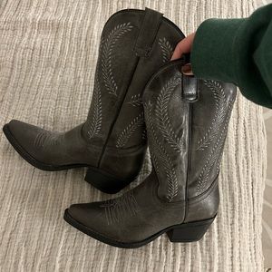 Leather Cowboy Boots